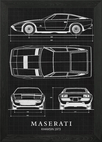 Poster arte parete con - da,