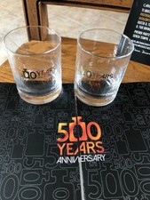 2 bicchieri liquore Amaretto