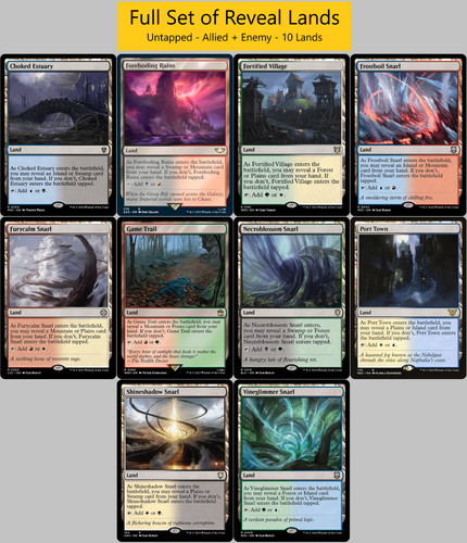 Mtg dual lands reveal set - dual,