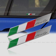 2x Adesivo Auto Logo Bandiera