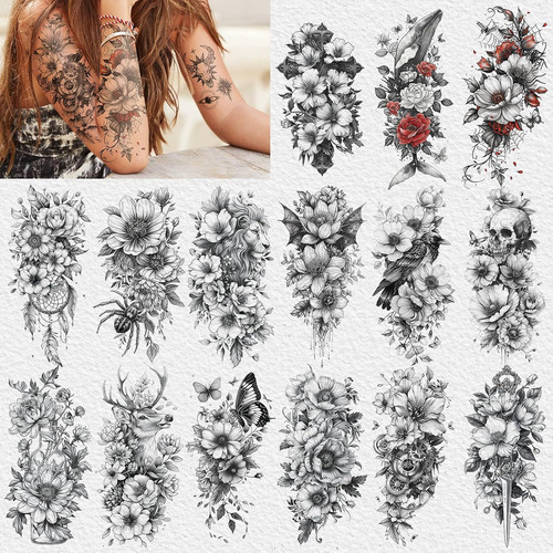 Tatuaggi temporanei per - temporanei, donna