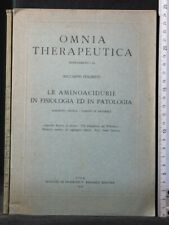 OMNIA THERAPEUTICA. Riccardo Polimeni. Baldacci.