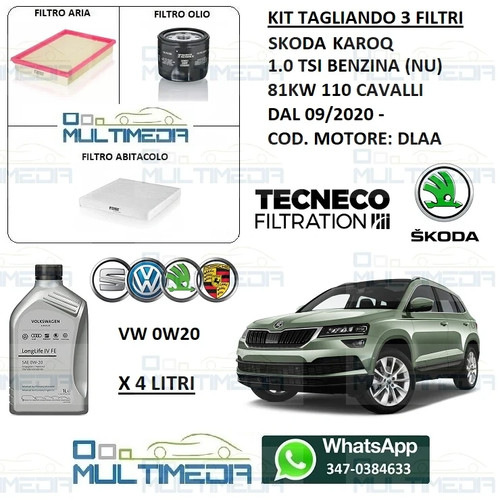 Kit tagliando filtri - kit,