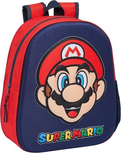 Zaino asilo super - mario, 3d