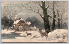 Buon Natale, scena di neve