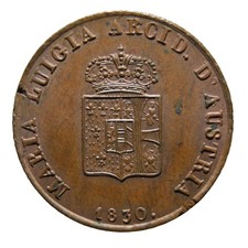 1 centesimo 1830 - Milano -