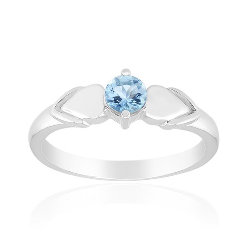 Anello cavill acquamarina - anello,