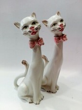 Coppia di statuine GATTINI IN