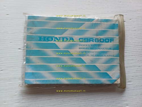 Honda cbr 600 1986 - honda, 1986-87