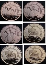 CIPRO MONETE EURO 2020      1-2-5-10-20-50 CENTESIMI  FDC PERFETTI DA ROTOLINO