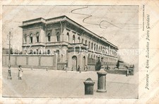 1904 PIACENZA Rione Scolastico Pietro Giordani disegno cartolina