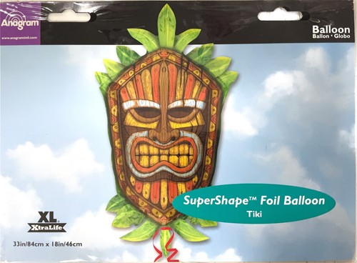 Tiki head shield supershape - head,