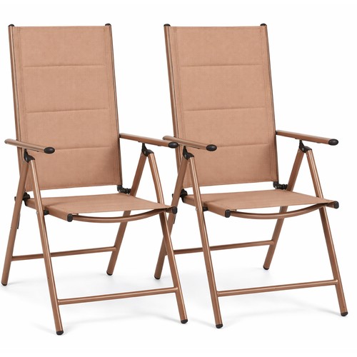 Set sedie sdraio beige - set, 2
