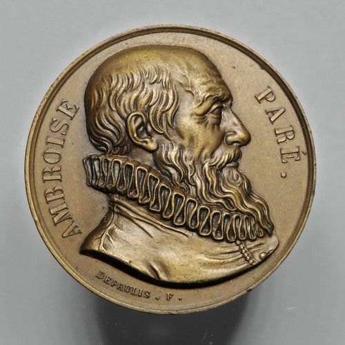 Medaglia ambroise paré medico - medaglia,
