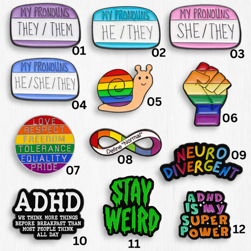 Spille alta qualità - spille, pride
