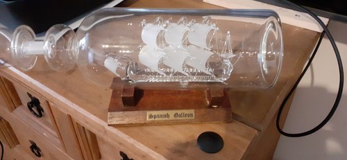 Ship bottle spanish - in, bottle,