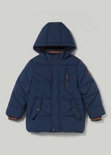 Giubotto Bimbo Caldo Inverno Per 5 Anni.Cappuccio a Collo.  