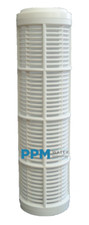 FILTRO ADDOLCITORE DEPURATORE ACQUA CARTUCCIA IN NYLON LAVABILE H 9"3/4  80 MIC.