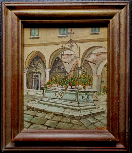 Arte naif chiostro - arte,