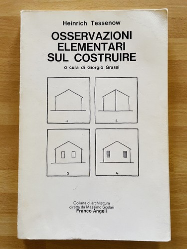 Heinrich tessenow osservazioni - tessenow,