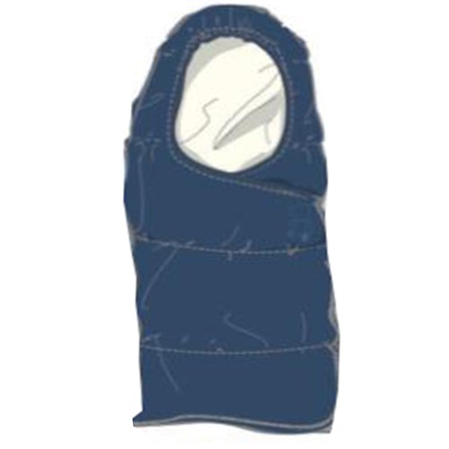 Sacco neve baby blu ellepi - baby,