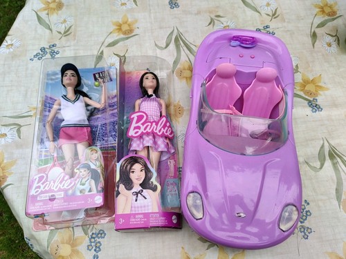 Lotto barbie più auto - barbie,