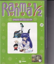 RANMA 1/2 VOL. 21 EP 81-84 DVD Anime Rumiko Takahashi con Booklet M10505