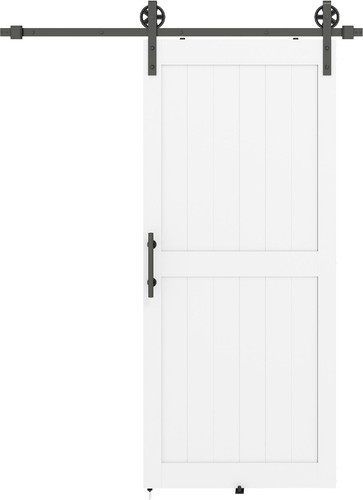 Porta scorrevole country con - porta,