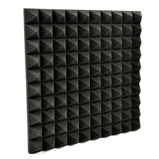 10 Pannelli Fonoassorbente Piramidale 50x50x5  cm trattamento acustico sound