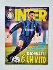 INTER FOOTBALL CLUB 6 GIUGNO 1996 +POSTER PAUL INCE - EURO 96 - JAVIER ZANETTI