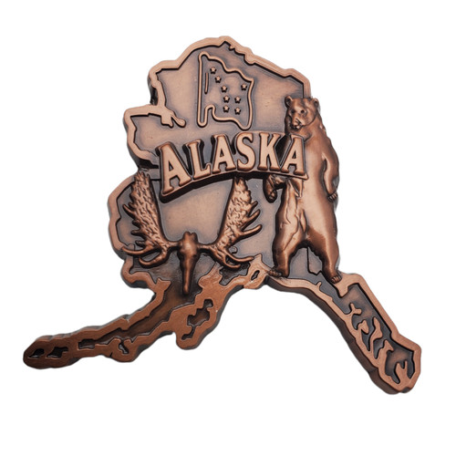 Calamita frigo alaska souvenir - calamita,