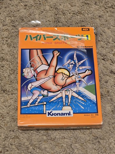 Software msx hyper sports - software,