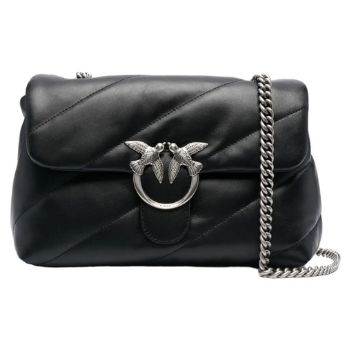 Pinko borsa puff nera - , argento