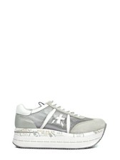 sneakers Premiata  donna Beth 6792  IN microrete argento N° 37 38 39