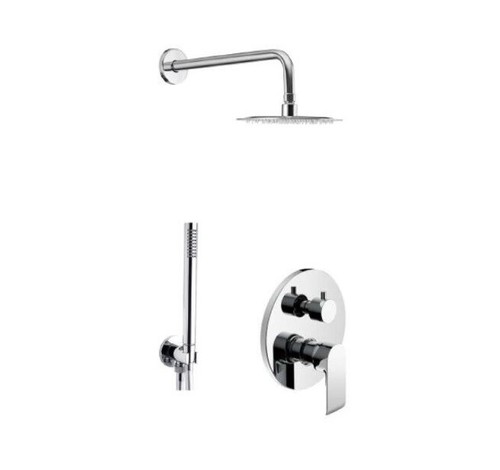 Kit doccia completo tondo - completo,