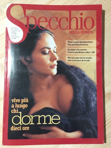Rivista specchio della - della, stampa
