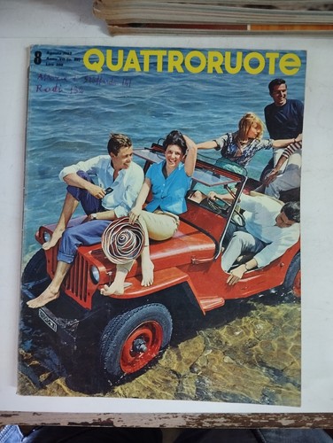 1962 quattroruote agosto - 1962,