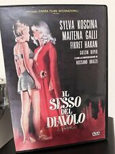 IL SESSO DEL DIAVOLO - TRITTICO di Oscar Brazzi DVD Telecinema 35mm