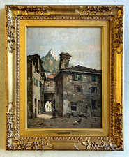 ANTICO DIPINTO OLIO A