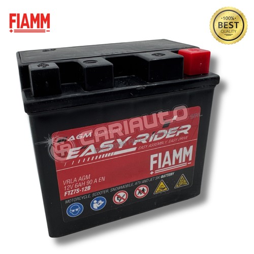 Batteria moto ftz7s - ftz7s-12b, fiamm