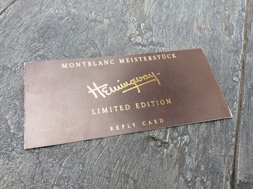 Scheda risposta montblanc - scheda,