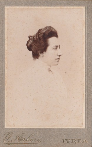Vintage photo donna woman - e.,