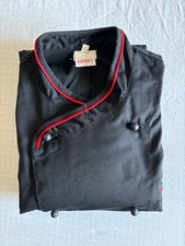 Giacca da Cuoco Uomo taglia S marca Giblor's modello Jegher nera USATA perfetta