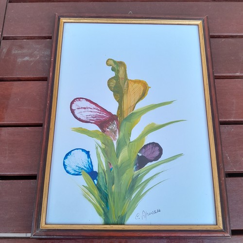Quadro fiori surrealisti - fiori, stile