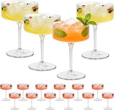 Bicchieri coupé a costine 16