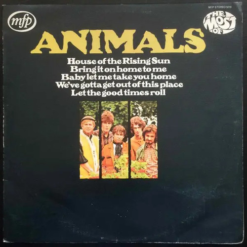 The animals most lp - most, of