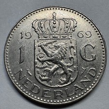 1969 Netherlands 1 Gulden -