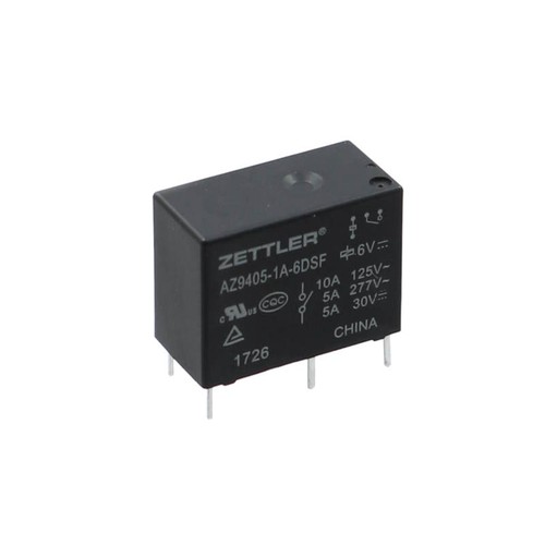 Zettler az9405 6dsf relè - zettler, az9405-1a-6dsf