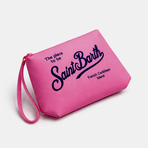 Pochette saint barth rosa fluo - barth,
