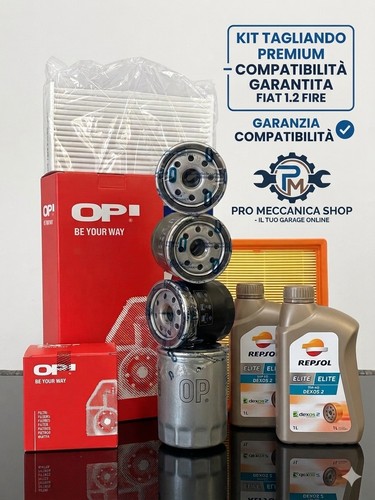 Kit tagliando filtri fiat - kit,